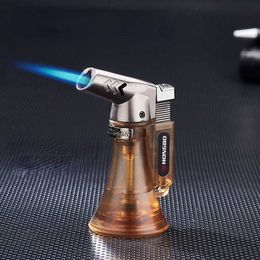 Direct injection plastic No Gas lighter, convenient and large fire lighter HMZW