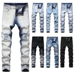 Men's Jeans Men Skinny Stretch Pant Denim Pants Casual Slim Fit Long218x