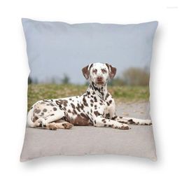 Pillow Luxury Cute Dalmatian Dog Throw Case Home Decor Custom Animal Pattern Cover 45x45 Pillowcover For Sofa