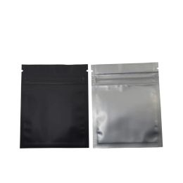 Colorful Aluminum Foil Zip lock Food Storage Bag Matte Clear Zip Lock Package Bag Clear Plastic Food Bag with Zipper Mylar ZZ