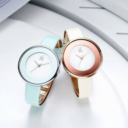 Womens watch watches high quality luxury Fashion waterproof quartz-battery Leather 38mm watch