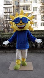 sun and sunflower mascot costume custom fancy costume anime kit mascotte theme fancy dress carnival costume41072