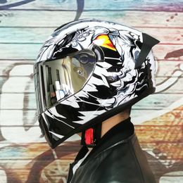 Motorcycle Helmets Full Face Helmet For Racing Motocross With Inner Sun Visor DOT Casco De Moto Capacetes