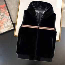 Fashion men's vest plush cotton vest design men's and women's sleeveless down jacket Autumn/winter casual coat couple vest warm coat large size M-3xl#067