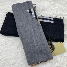 2021 luxury men's scarf designer ladies wool silk classic -selling scarfs255v
