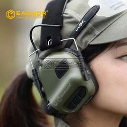 Tactical Earphone EARMOR Tactical Headset M31 MOD4 Noise Cancelling Earmuffs Military Anti-Noisy Shooting Earphone NRR 22dB 230906