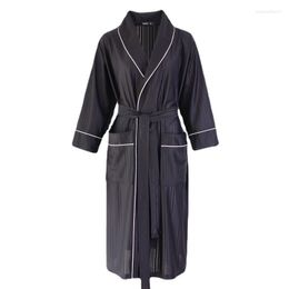 Men's Polos Women's Sleepwear Women and Men Pyjamas Home Clothes Autumn Winter Warm Evening Gown Long Dresses Shower Robe Bathrobe Female Loungewear