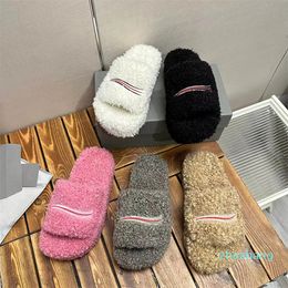 2023-Slipper latest Pool Pillow Comfort Mules Women Fashion Slippers Ladies Summer Sandals Puffy Style Classic Slides luxury letter printed platfor