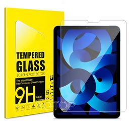 Tablet Glass Screen Protector HD transparent Clear Tempered Film for iPad Pro 10.5 9.7 Air2 MINI 1 2 3 4 Samsung A8 with retail package