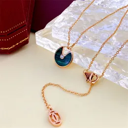 designer necklace Jewellery gold necklace necklaces designer chain for women 925 Silver amulet natural Shell for valentines day stylish versatile clavicle Chain