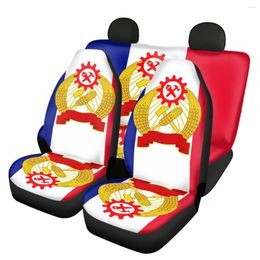 Car Seat Covers France National Flag Set Of 4 Universal Fit Most Sedan Truck General Front And Rear Cover