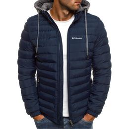 Mens Jackets Winter Jacket Stand Collar Warm Parka Coat Street Fashion Casual Brand Outer Down 230905