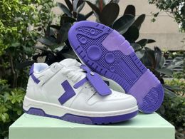 Ow Purple White Sb Dnks Low Designer Sports Shoes Casual Skates Outdoor Trainers Sports Sneakers Top Quality Fast Delivery With Original Box