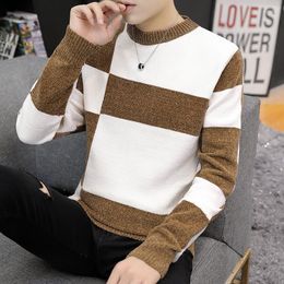 Men's Sweaters Vintage Sweater For Men Winter Korean Luxury Clothing Pullover Knit Man Long Sleeve Top Mens Jumper Male 2023 Autumn