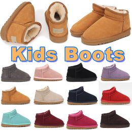 Australien-Stiefel für Kinder, Ugglies Ultra Mini-Stiefel für Kleinkinder, australische klassische Mädchenschuhe, Kinderschuhe, Designer-Stiefel für Babys, Kinder, Jugendliche, Kleinkinder, Jungen, Mädchen, Kinder