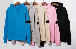 Colours Designers Mens Stones 1sland Hoodie Candy Hoody Women Casual Long Sleeve Couple Loose O-neck Sweatshirt Motion current Leisure design549ess