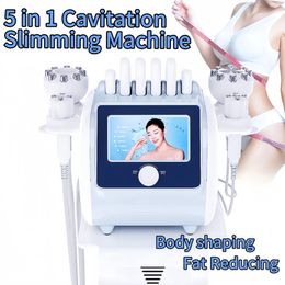 Professional Improve The Shape 5 In 1 Cavitation Vacuum Lift The Hip 40K Ultrasonic Laser Slimming Machine