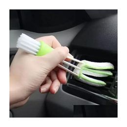 Cleaning Brushes Car Brush Air Conditioning Outlet Crevice Clean The Dashboard Corner Dust Collector Keyboard Accessories 0425 Drop De Dh6Rf