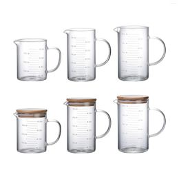 Measuring Tools Milk Glass Cup Cold Drink Pitcher Large Capacity Multipurpose For Lemonade Water Beverage Juice