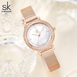 Womens watch watches high quality Light luxury fashion elegant fritillary dial Milan strap watch