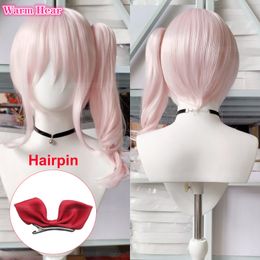 Cosplay Wigs Anime Project SEKAI COLORFUL STAGE Akiyama Mizuki Cosplay Wig Long Pink Curly Heat Resistant Synthetic Hair Wigs Wig Cap 230906