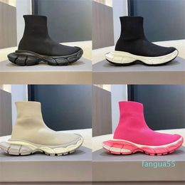 2023-Designer Sneakers Mens Sock Boots Tennis Women Knit Casual Walking Women Platform Sneaker