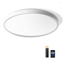 Ceiling Lights Keepsmile Modern Minimalist Style Ultra-thin LED Light Bluetooth APP And Remote Control Lustre Room Decor Home Appliance