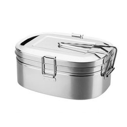 Lunch Boxes Bags Stainless Steel Box Portable Food Storage Containers Bento Perfect For Both Kids And Adts Drop Delivery Home Garden Ot5Ak