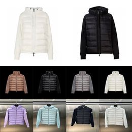 24 styles knit short womens down jacket Fashion hombre Casual Street arm have Brand jackets Size S-XL On Sale