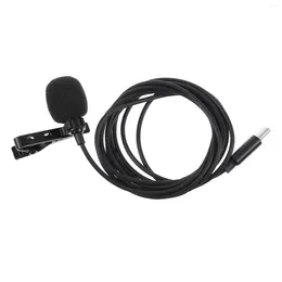 Microphones Lavalier Microphone Lapel Professional USB Tiny Clip Recording Wireless