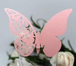 Laser Cut Place Cards With Butterfly Paper Cutting Name Party Place Wedding Decorations ZZ