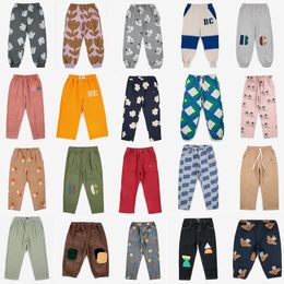 Byxor barn pant 2023 Autumn Winter BC Brand Girl Boy Casual Pants Fashion Toddler Clothes Printed Children 230906