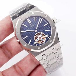 Tuo Flywheel Watch Men's Automatic Mechanical Watch Hollow out Design Sapphire Watch Mirror Depth Waterproof