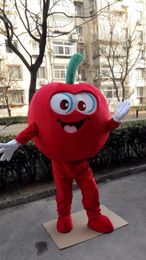 red apple mascot costume custom fancy costume anime kit mascotte theme fancy dress carnival costume41069