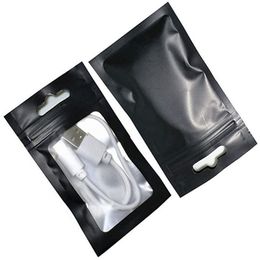 Packing Bags Wholesale 100 Pieces Self Sealing Sample Storage Resealable Aluminium Foil Pouch Bag For Food Tea Drop Delivery Office S Otfj7