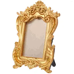 Frames Po Frame Holder Display Baroque Decor Home Picture Adornment European Style Vintage Ornament Literature Creative