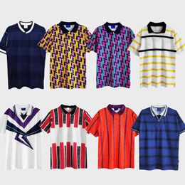 1987 Scotland Retro Soccer Jersey Home Away Soccer Jerseys Football Shirts