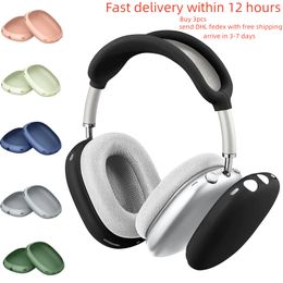 33 or Max Bluetooth Headphone Accessories Wireless Earphone Top Quality Metal Silicone Anti-drop Protective Waterproof Case
