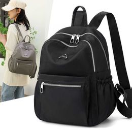 2024 New luxury high quality handbag Factory direct sales Chibao Fashion Women's Student School Hanging Trolley Case Backpack