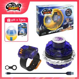 Spinning Top Infinity Nado 3 Original Electronic Thunder Stallion Controller Set Metal Ring Battle Gyro Auto-Spin Spinning Tops Kids Toys 230905