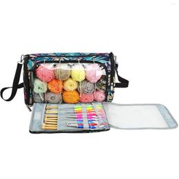 Other Arts And Crafts Knitting Bag Yarn Organiser Bags For Storage Needle Cloghet Organisation Accessories Drop Delivery Home Garden Dh2Zj