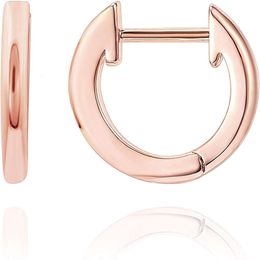 PAVOI 14K Gold Plated Gold Vermeil S925 Sterling Silver Cuff Earrings Huggie Stud | Small Hoop Earrings for Women
