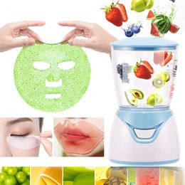 Face Care Devices DIY Face Mask Maker Machine Treatment Automatic Fruit Natural Vegetable Moisturizing Mask SPA Beauty Device No Collagen 230905