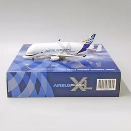 Diecast Model car 1400 Scale 330 A330 A330-743L F-WBXL BELUGA LH4141 Airlines Plane Model Alloy Aircraft Replica Model Toy For Collection 230906