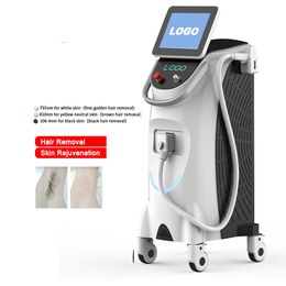 2023 Best Effects 808nm Diode Laser Hair Removal Pigment Remove Facial & Body Tattoo Remove Skin Whitening Lifting Beauty Machine For Salon