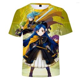 Men's T Shirts Anime Ascendance Of A Bookworm 3D Print Shirt Women Men Kids Summer O-neck Short Sleeve Funny Tshirt Graphic Tees Streetwear