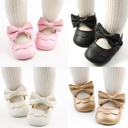 First Walkers Spring And Autumn Female Baby Toddler Shoes 0-1 Years Old Non-slip Soft Bottom Princess Single Sneakers