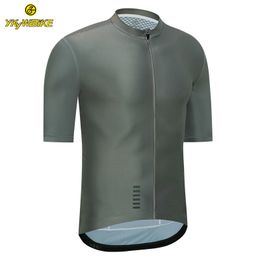 Cycling Shirts Tops YKYWBIKE Men Cycling Short Jersey Pro Team Aero jersey 5 Colors Tops Road Bike MTB Short Sleeve Breathable Jerseys 230906