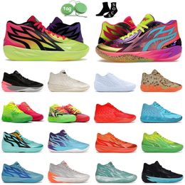 Big Size 12 Basketball Shoe Lamelo Ball Shoes MB 0.1 0.2 Trainers Queen City Fade Supernova Rick and Morty Adventures Honeycomb Lamelos Mens Sports Sneakers Trainers