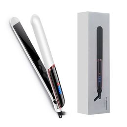 Hair Straighteners 2 In 1 Professional Straightener For Wet or Dry Electric Iron Curling Straightening Irons Smoothing Styling Tools 230906